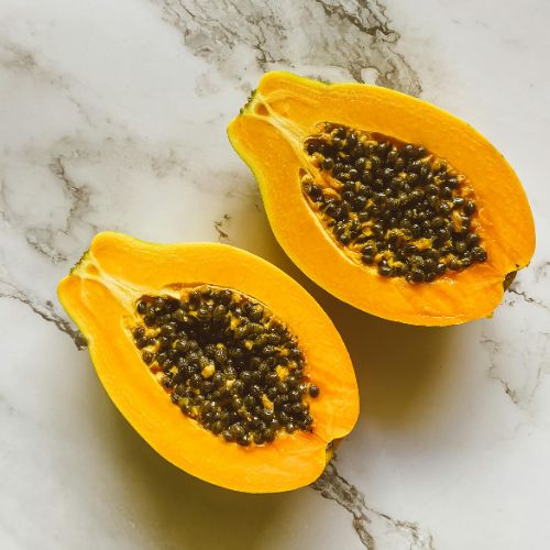 Fresh Organic Papaya for sale at Technofarm Organic Farm in The Gambia